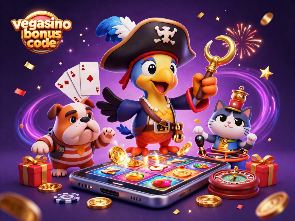 Experience the excitement of winning with the vegasino bonus code amidst a vibrant casino scene.