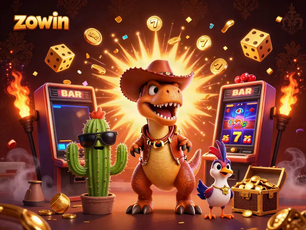 Zowin offers an engaging online slot experience with exciting animations and vibrant characters.